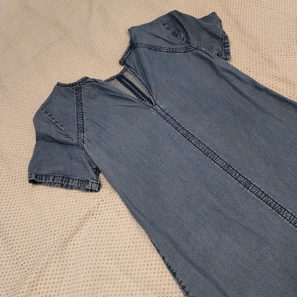 Abercrombie and Fitch 100% Lyocell midi dress/tunic. - Picture 3 of 5